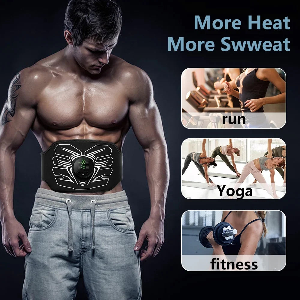 for Muscle Stimulator,Ab Abdomen Office Workout Stimulator Equipment Workout Machine,Abdominal Toning Ab Home Belt Fitness Portable