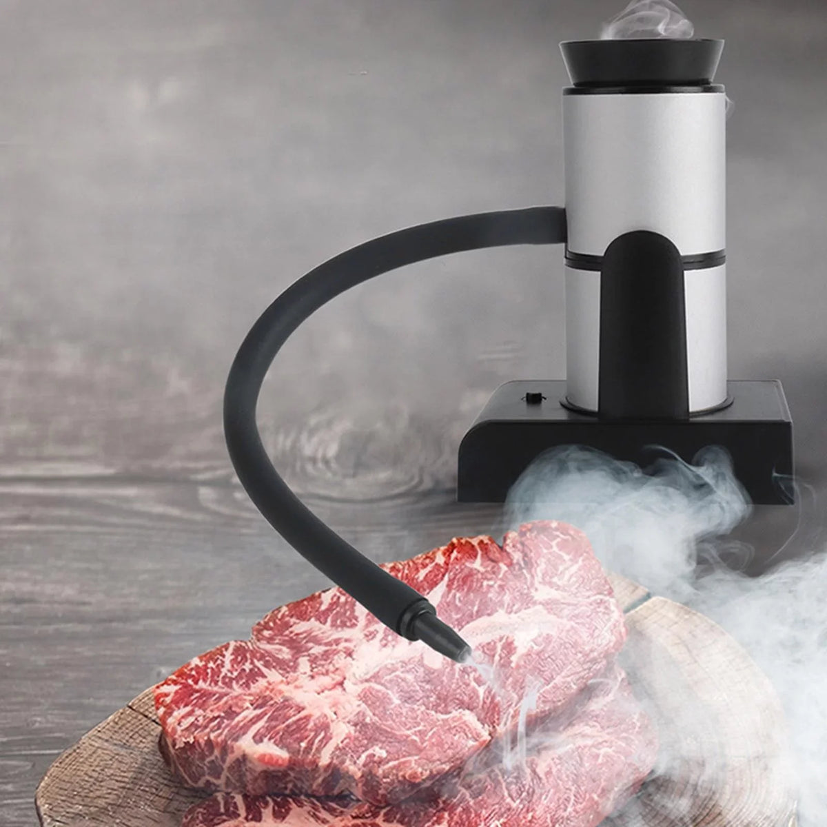 , Smoke Meat Portable Handheld for Smoke Cocktail Food Food Food , Infuser , Kitchen Cooking Mini
