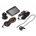 4" Rearview 3 Dash Video 1080P Recorder Cam Car G-sensor Lens Camera