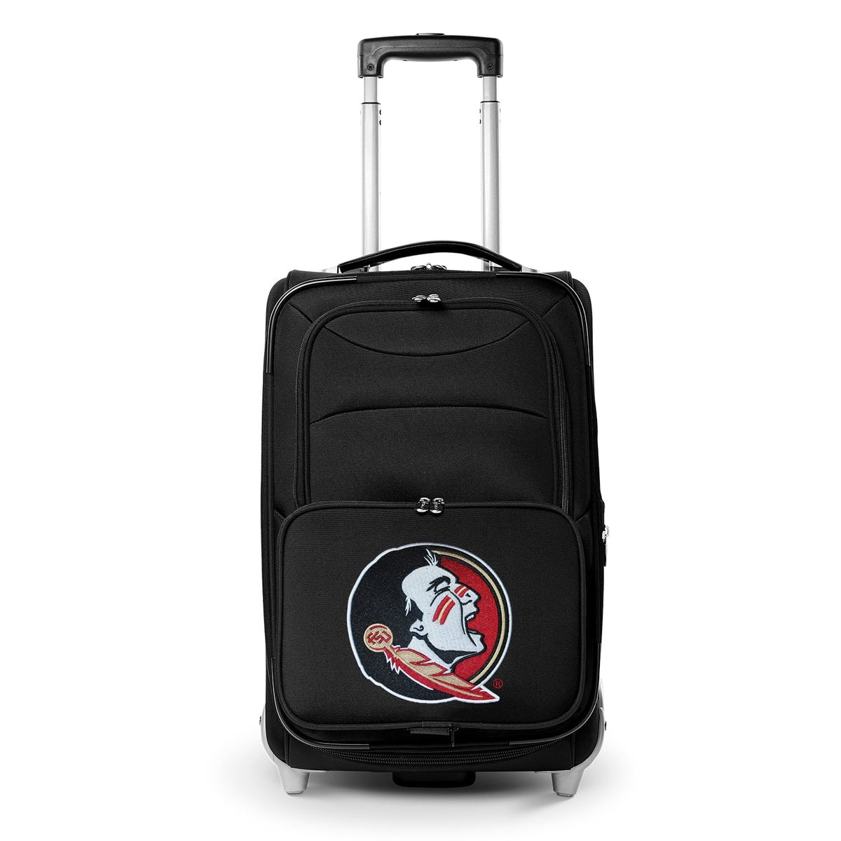 Suitcase Rolling Softside State Carry-On 21" Seminoles Florida Black