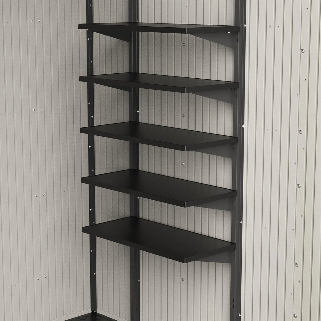 Lifetime Kit 5-Piece Accessory Shed (60447) Accessory 14x30 Shelf