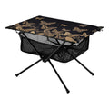 Camping Beach with Storage Picnic for Table Outdoor Portable Table Butterflies Folding Compact Table Fishing Bag Travel