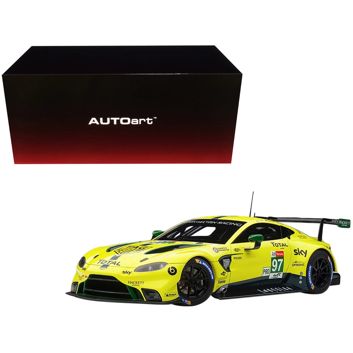 Model Aston - - Autoart Adam 1/18 Mans Car Lynn #97 Vantage by Le 2018 Martin Martin