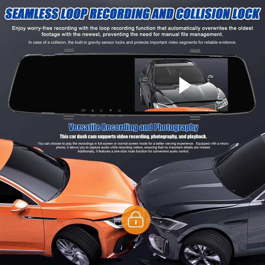Rear Reverse Camera 4.3 Rear Screen Camera,Camera Dash Inch Dash Inch Dash Screen Reverse Camera Reco Radars Dual Radars Dual 1080P Dash Support Inch 4.3 Rear Radars Cam Dazzduo Rear 4