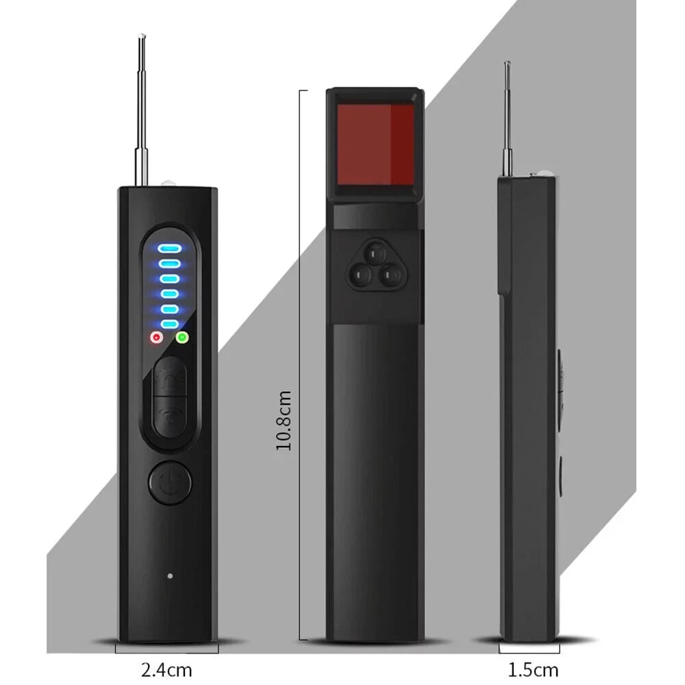 '- Gear Signal Camera Anti-spy Audio Detector JahyElec Hidden Detection Device Smart