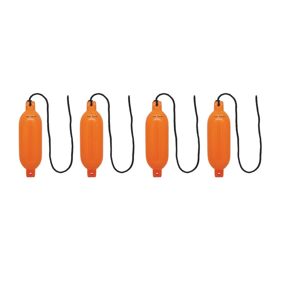 Neon Extreme Value 4.5" x VesselTector - Max 16", Fender Orange 3006.7626 Inflatable 4-Pack