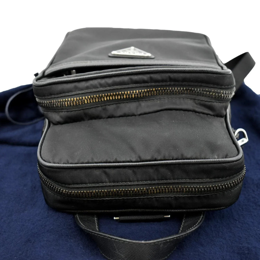 Backpack Nylon Bag 2vz026 Pre-owned Black