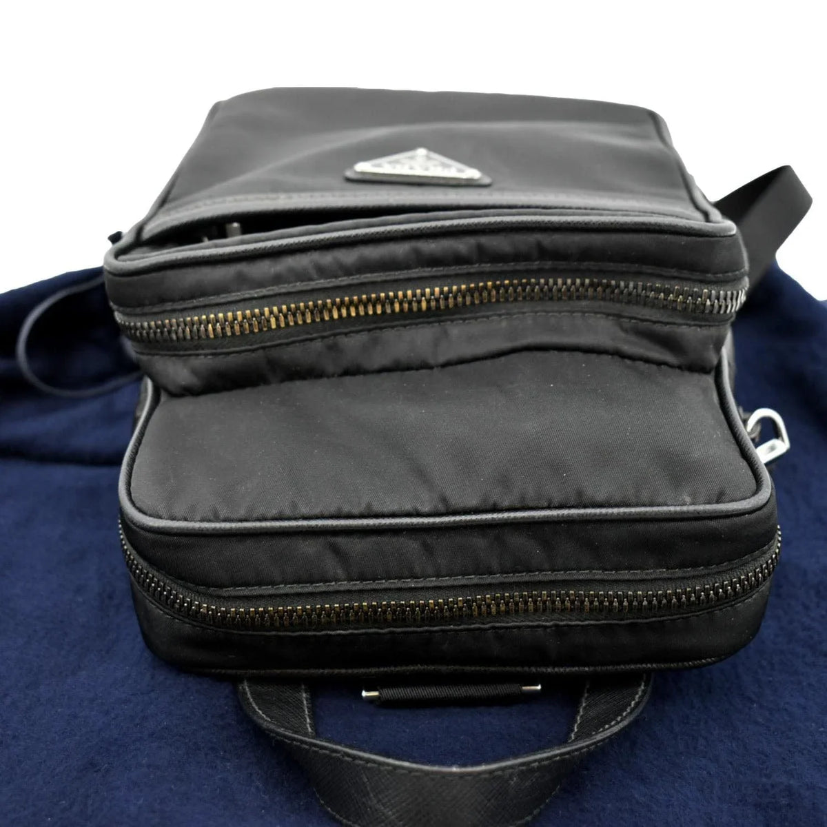 Backpack Nylon Bag 2vz026 Pre-owned Black