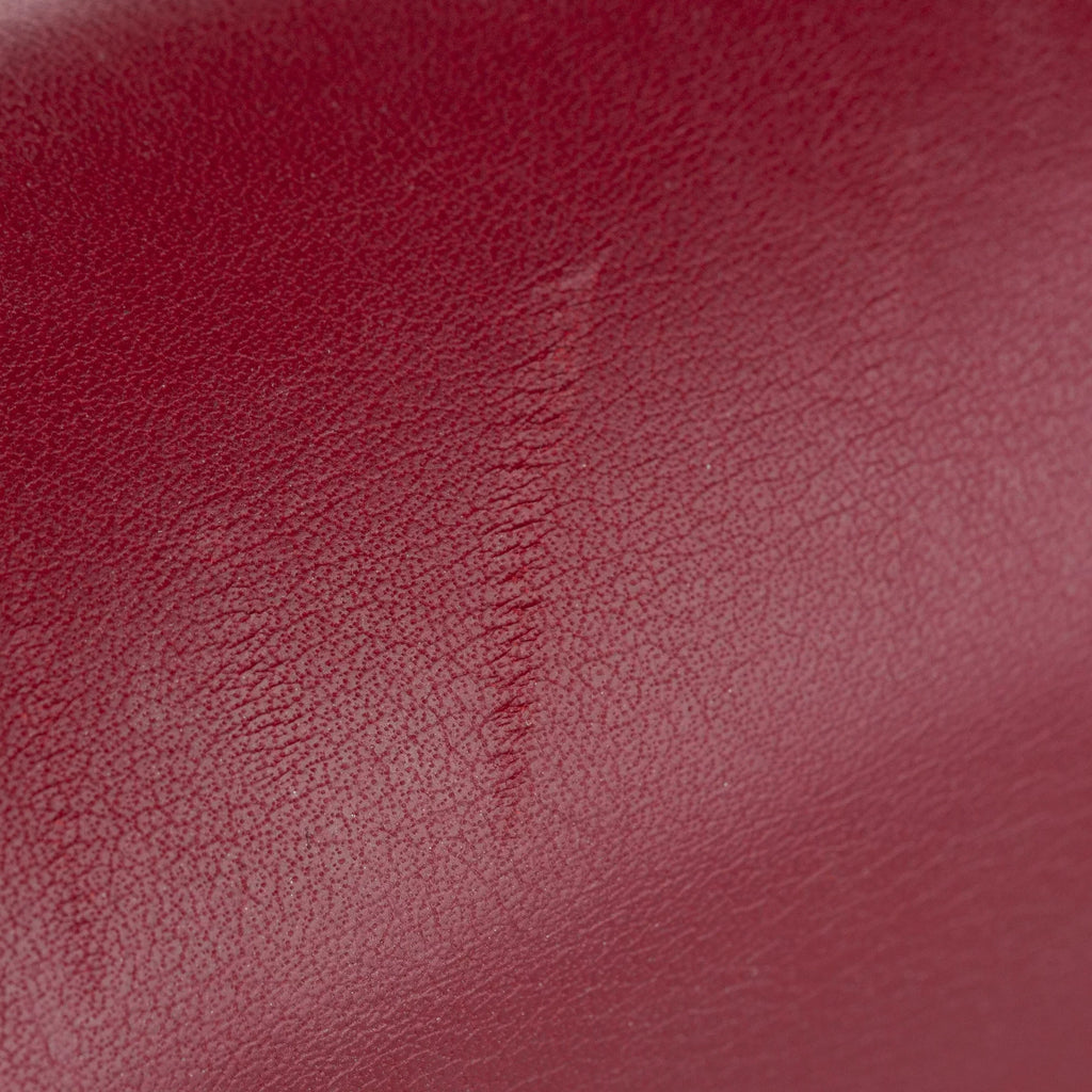 Small Women Bag (Good) Crossbody Gucci Red Pre-Owned Leather Calf Padlock