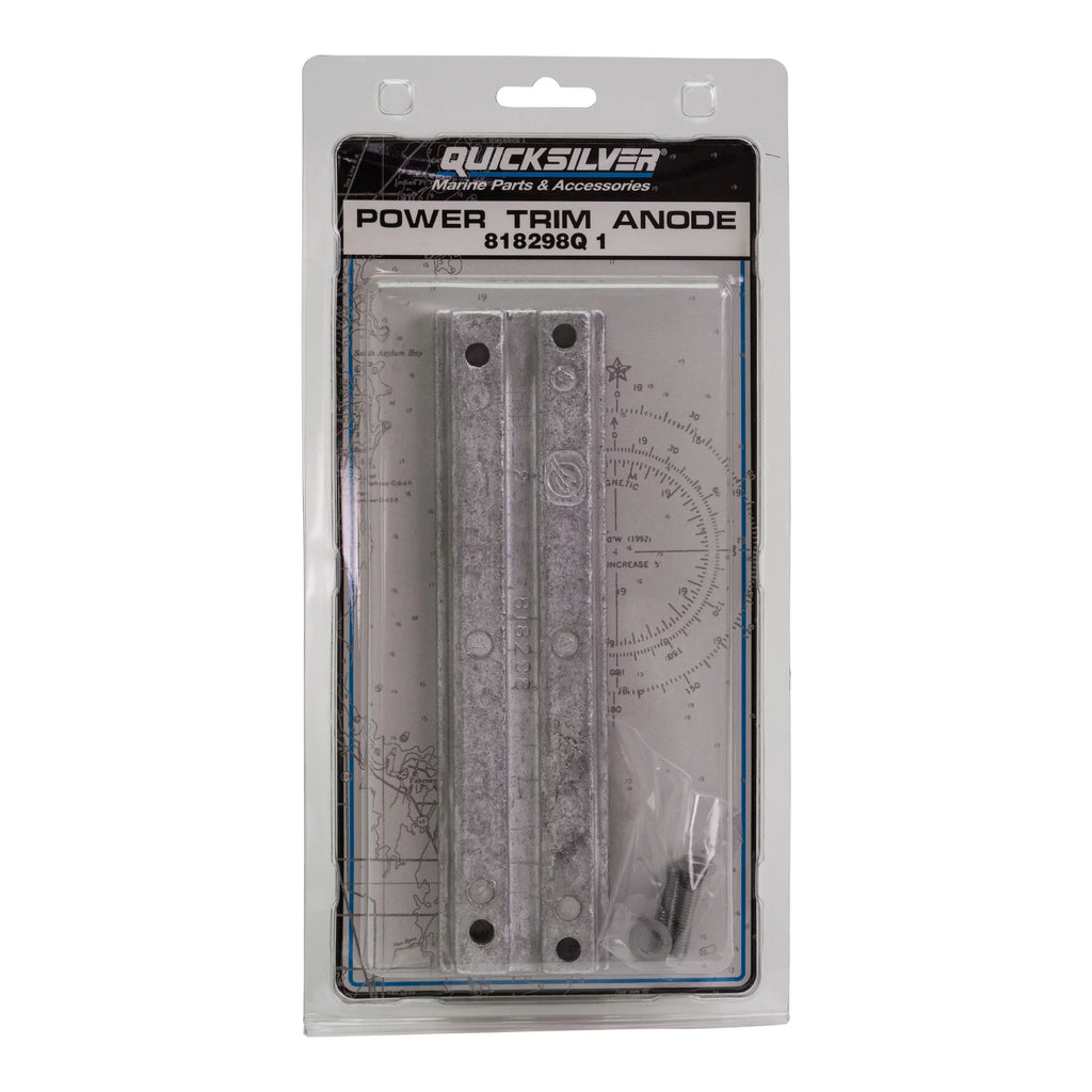 1 Anode 818298Q Power Aluminum Trim Quicksilver