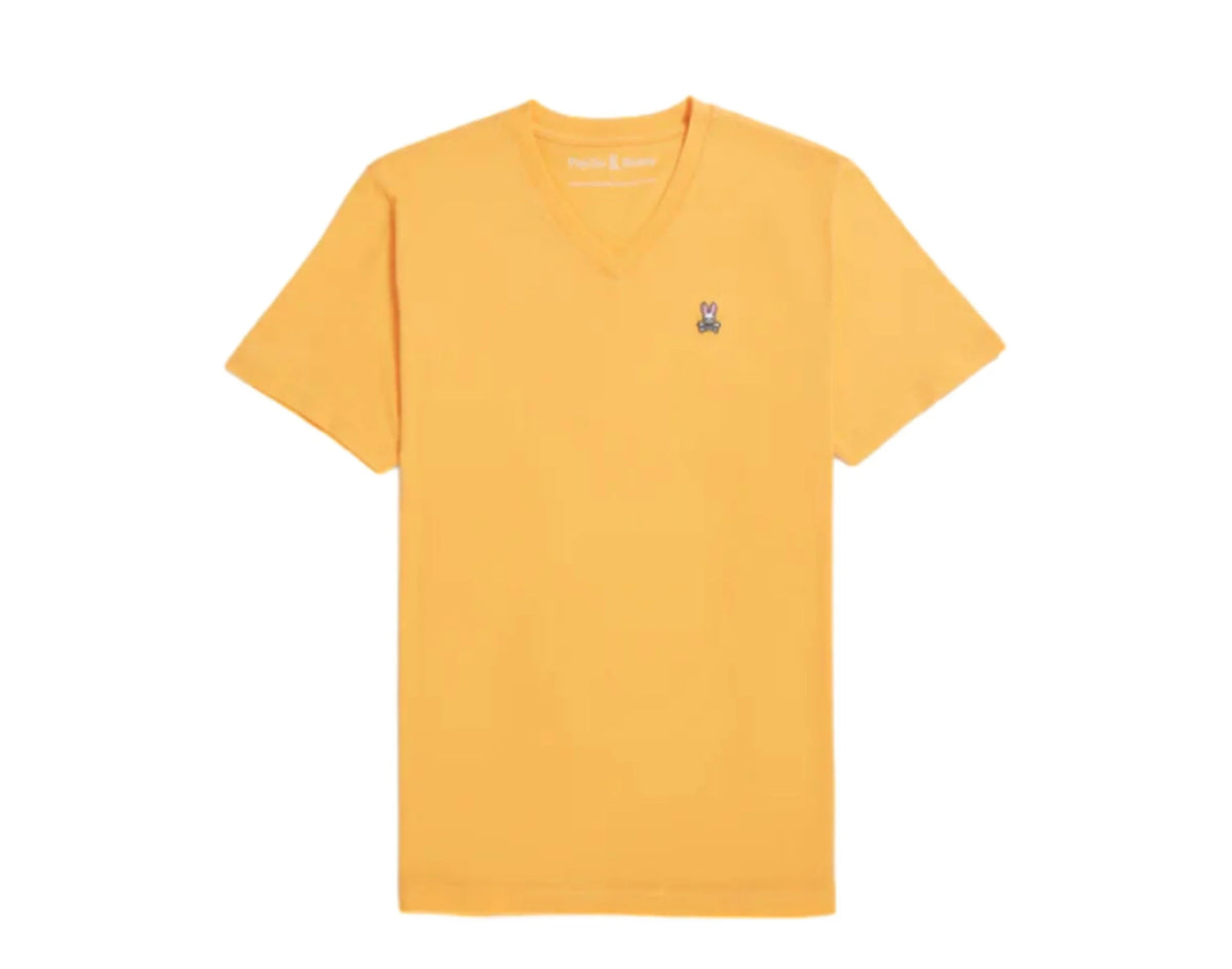 V-Neck BunnyPsycho Tee Men's Psycho Bunny ShirtOrange Classic SodaL