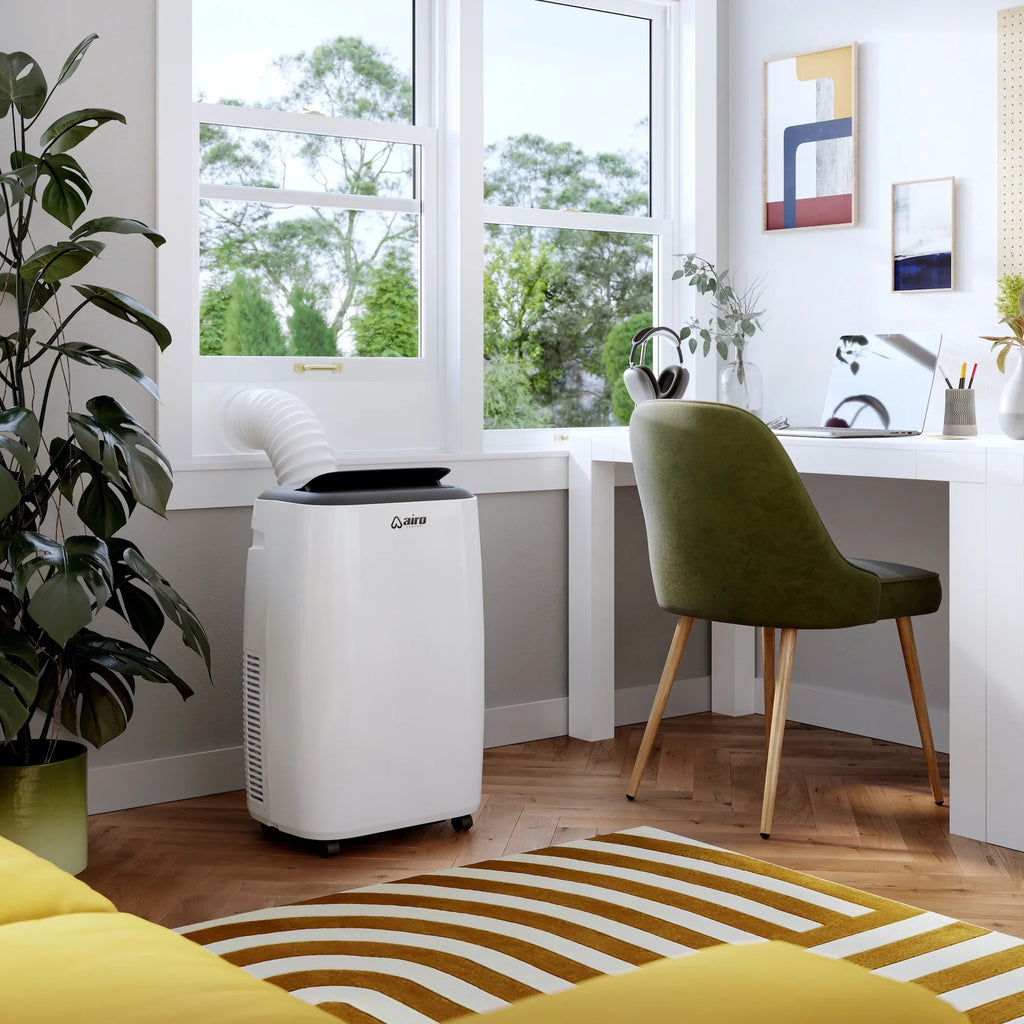 ), Portable Window Airo Conditioner with 8000 Standing Kit (12000 Comfort Air Unit
