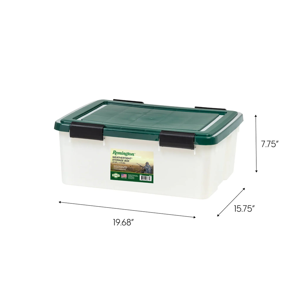 ClimaticPro 30 6 Gasket of with Hunter Remington® Quart Set Buckles Storage Box Green,