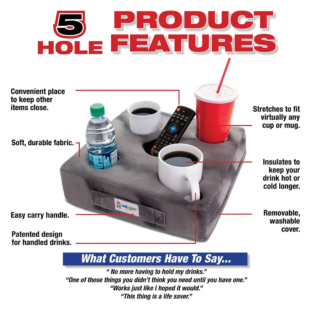 Use car, park, As cave, bed, (Teal) anywhere-Couch, your spills. prevent Seen and drinks more! world's Cup and man -The Pillow it floor, close , beach holder! Deluxe on Keep Cozy cup