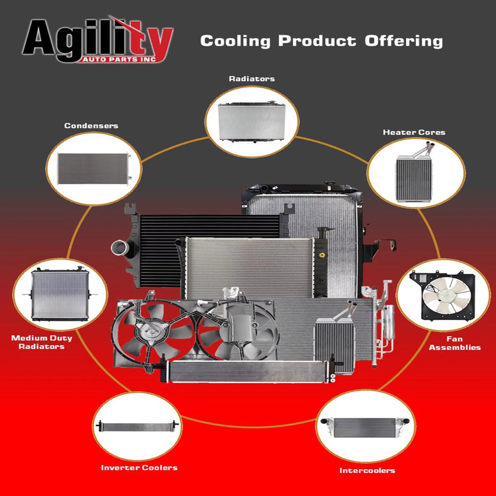 select: Agility 1998-2011 Auto Fits Specific , for Condenser Ford, Mazda Parts 1998-2001 7014904 A/C B2500 Models