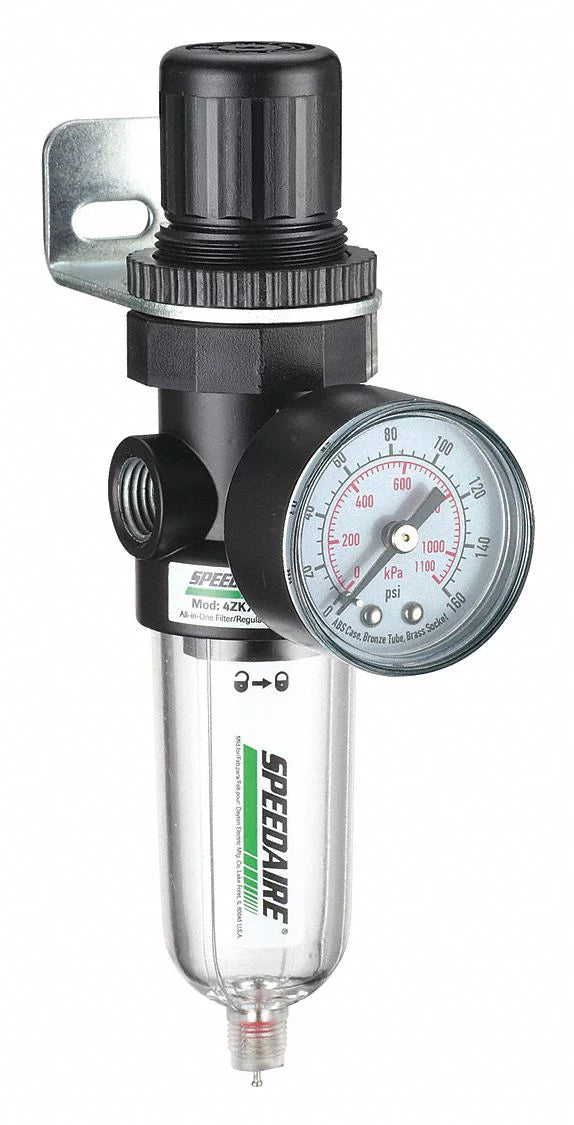 Micron Speedaire Filt-Reg,1/4",14 cfm,5