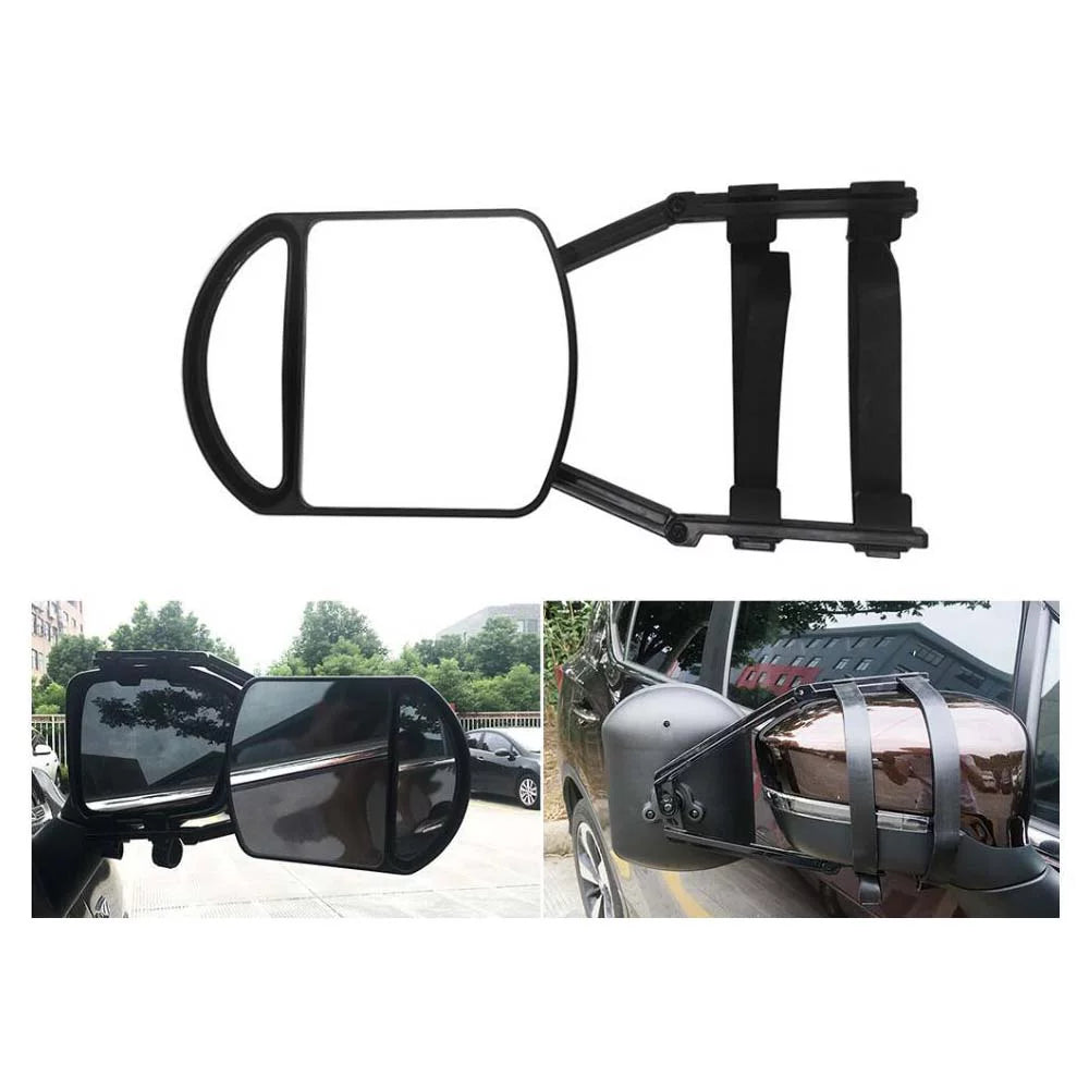 Car Mirror Wide Extended Angle Mirror Rear Car View Trailer Auxiliary for Truck Towing Mirror