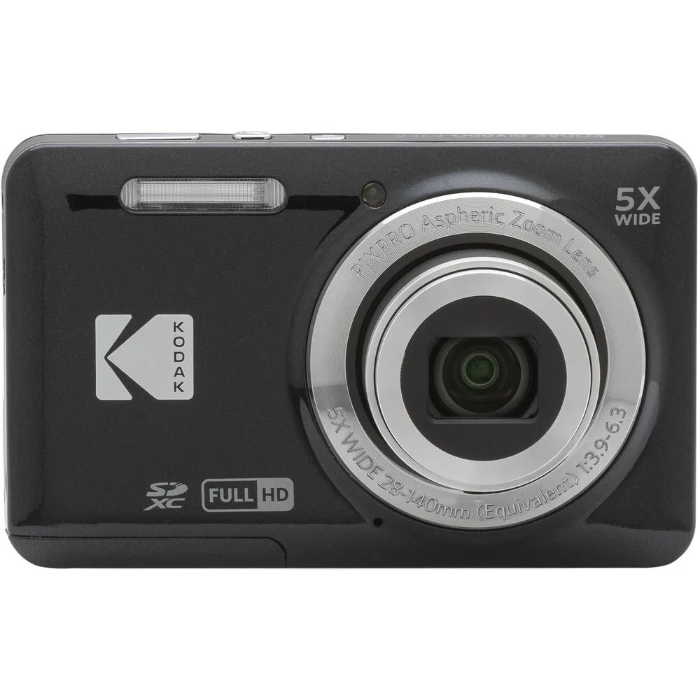 Spider Kit Digital (Black)+ - Kodak 64GB Tripod FZ55 Case + Camera