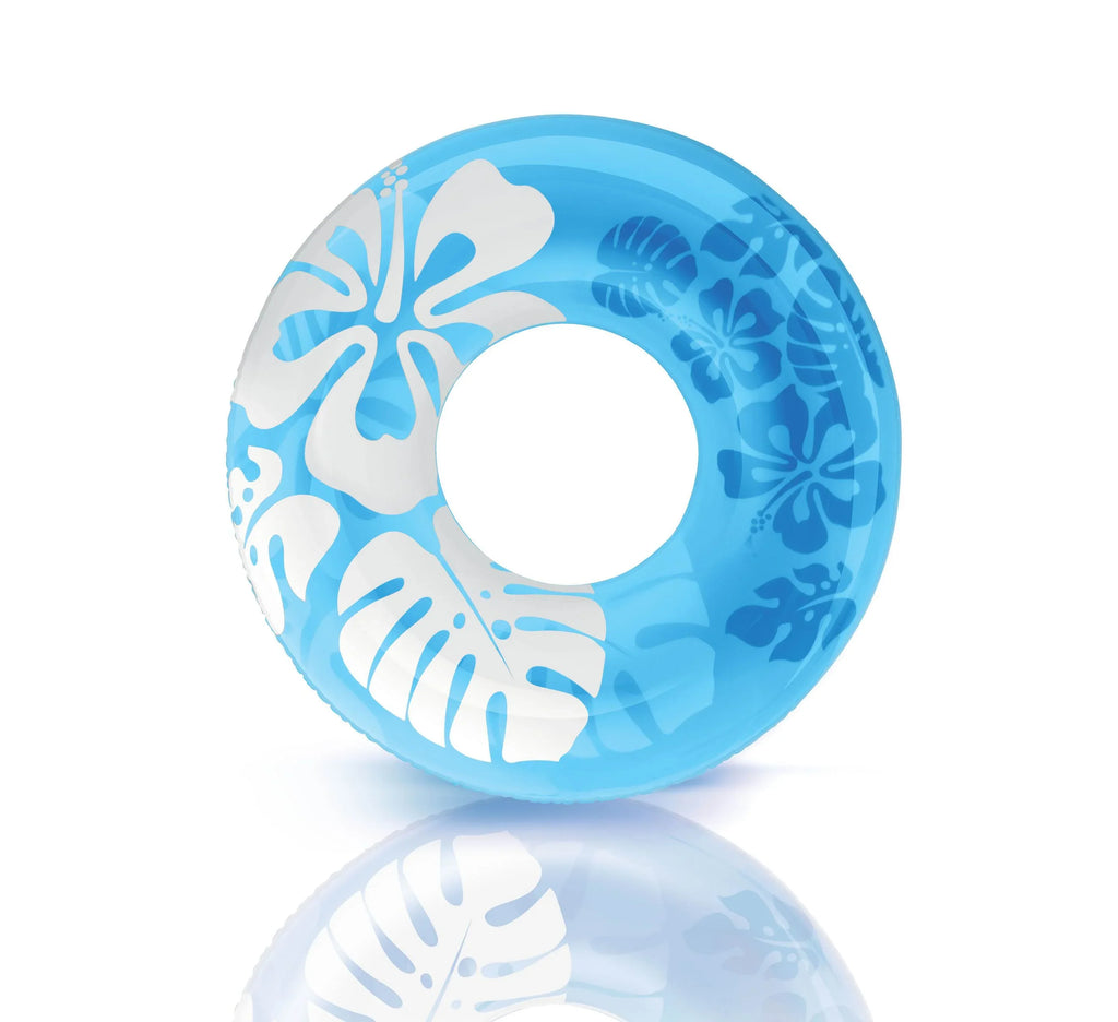 Tube Raft Colorful Transparent Pool Intex | Inflatable Pack) Swimming 59251EP (6