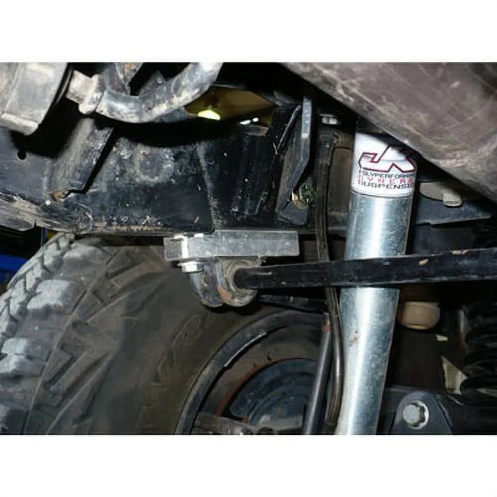 / Sway Kit 1.0in Billet Wrangler Jeep Bracket Synergy Drop Alum Rear Bar Drop 07-18