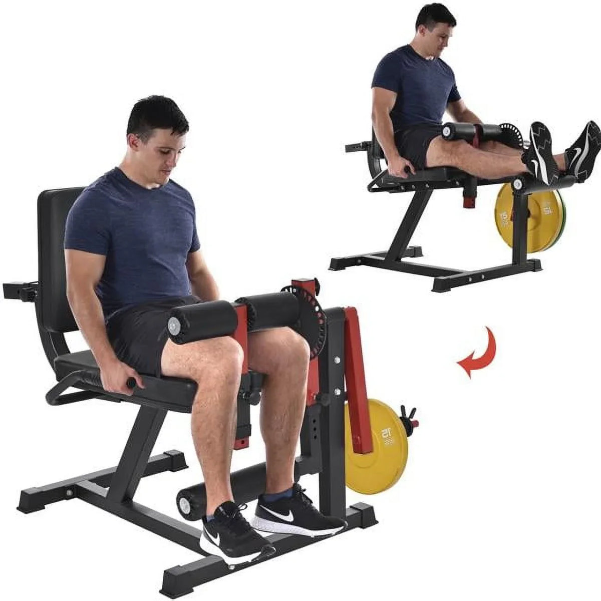 Direct Extension Gym Curl Wicker Leg Machine/Leg and Equipment-Adjustable,For Home Exercise