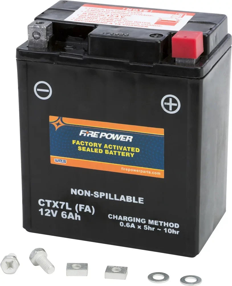 Honda Fire CB300FA With Activated Sealed 2017 Fits Factory () CTX7L- Battery Power