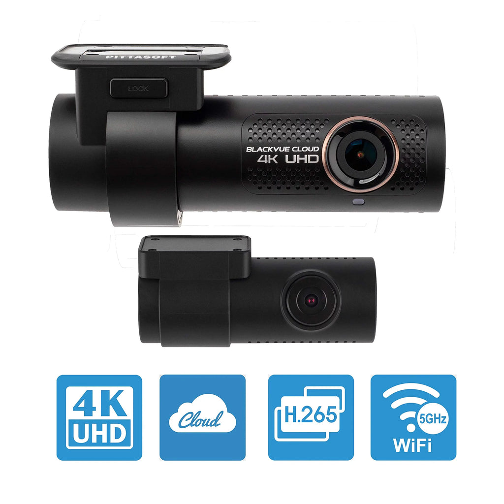 4K Monitor Card Wi-Fi, with , Voltage | via Built-in 64GB Cloud Dashcam Mode DR900X-2CH Parking | Optional | microSD BlackVue Module CM100