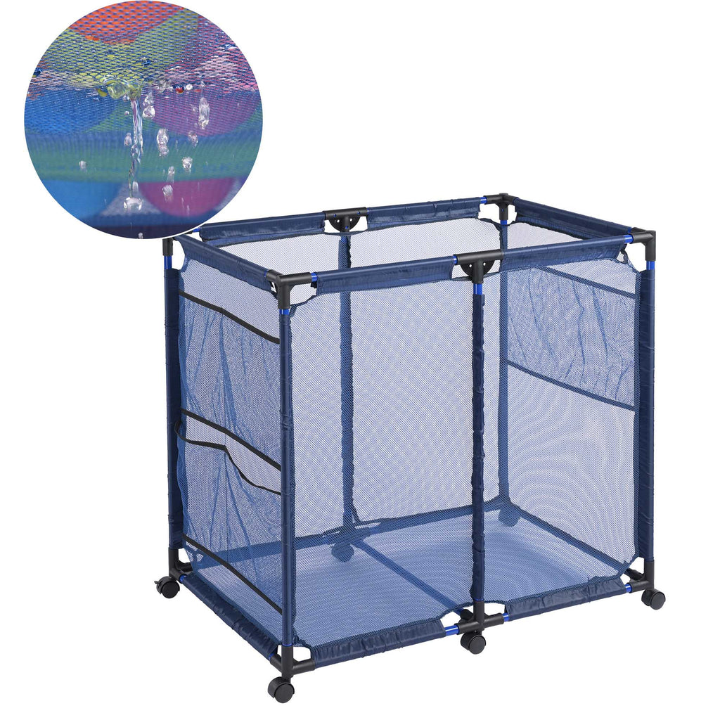 and Nylon weekends.) Storage Quickly shipping Pool Pool Toys, Air Ball To Easily The Garage(No and Roll Bin, Home on Your Basket, Floats, Storage for with Mesh Balls, Bins Dry Storage Organizer Pool