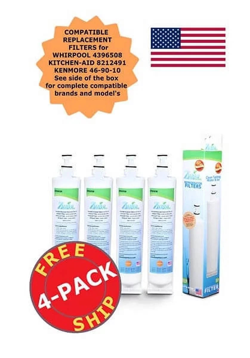 with in Pack - Model and Ice -RF300 Whirlpool® Moisture 4 Fits Filter , - 4392857 Brand , U.S.A. Made # ,