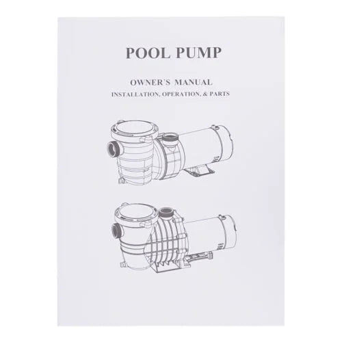 1.5HP Ground In/Above Pool Swimming Pump w/ 5547GPH Strainer Motor 41FT Filter