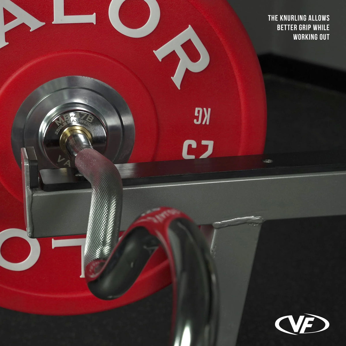 Body Valor -28mm Arm Hand Curls Fitness 47" Triceps Bar Workout Knurled Streel Curl and Upper for Grip
