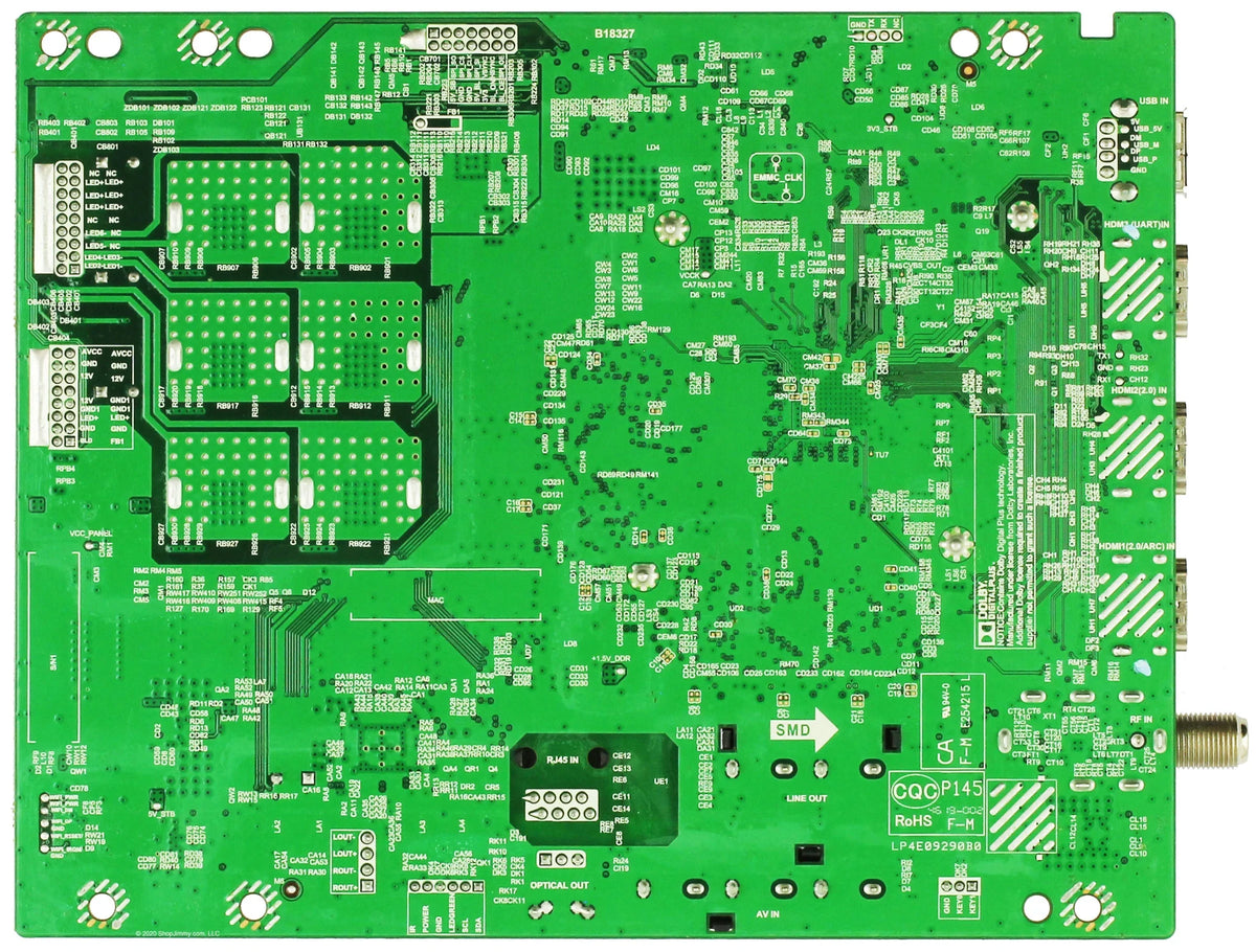 Board for Vizio Serial) ( Main 6M03A0001X00J V655-G9