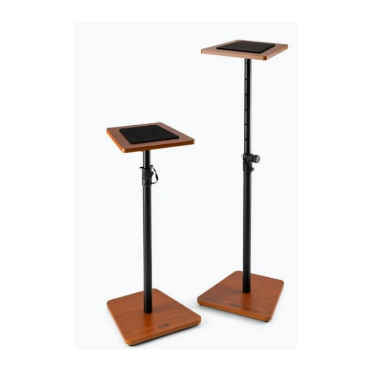 Stage Non-Slip Studio Stands Adjustable On SMS7500R Wood Monitor (2-Pack, Height Rosewood)