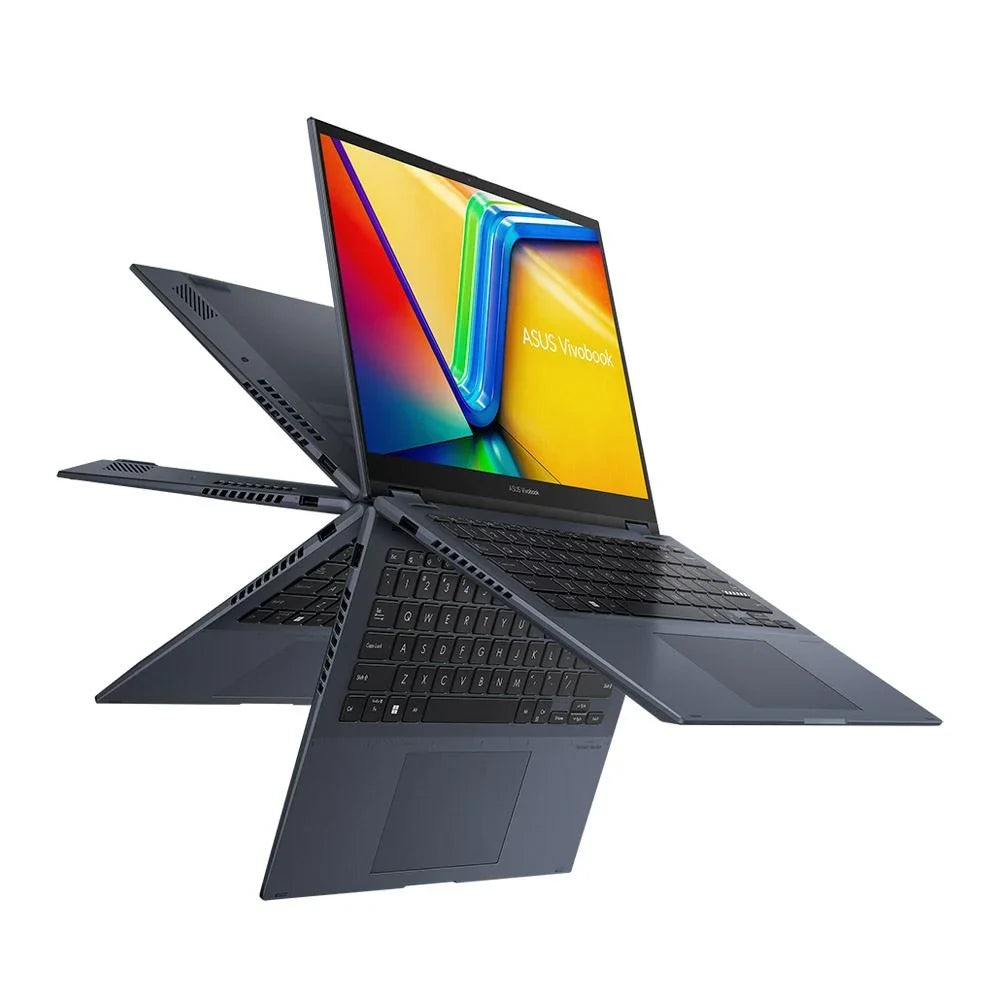 1220P Graphics Flip Intel Computer WiFi 12th 8GB Blue Gen i3 Drive Solid Home S DDR4 Core Windows Vivobook Processor TP3402ZA-OS34T 2-in-1 14" 11 Quiet Laptop 256GB State 1.1GHz Intel