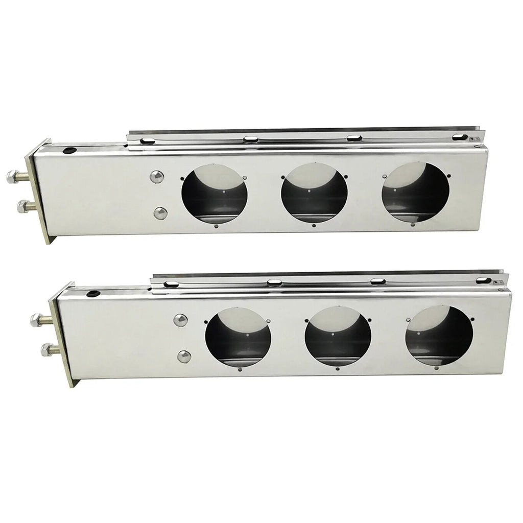 Bracket Semi Straight Trucks Hanger Mudflap Spacing Bolt Spring Stainless Loaded Length Set Mud for Holder Steel 30" fit 2.5" Flap