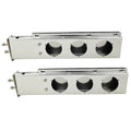 Bracket Semi Straight Trucks Hanger Mudflap Spacing Bolt Spring Stainless Loaded Length Set Mud for Holder Steel 30" fit 2.5" Flap