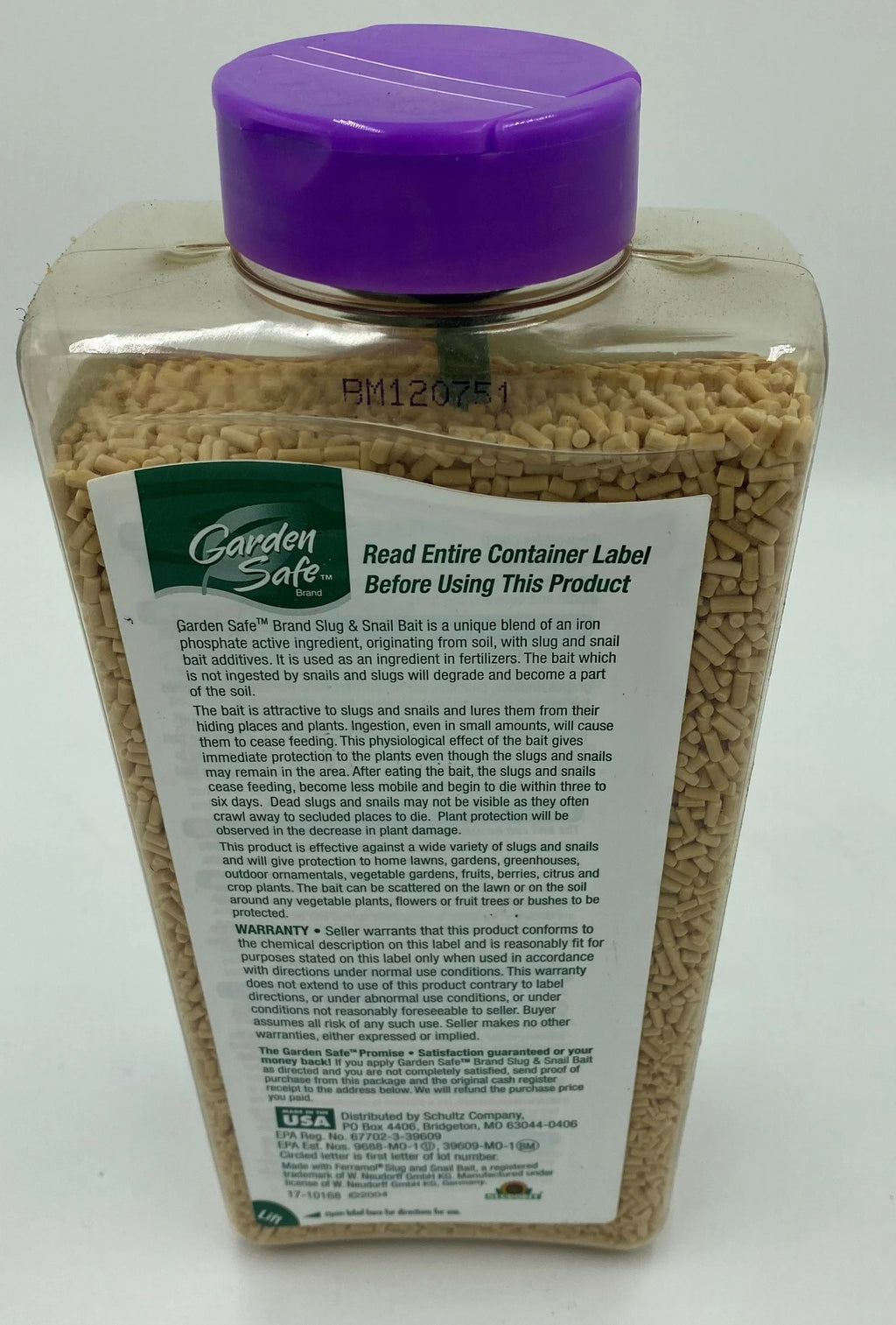 Bait 26 oz Garden Snail & Slug Safe: