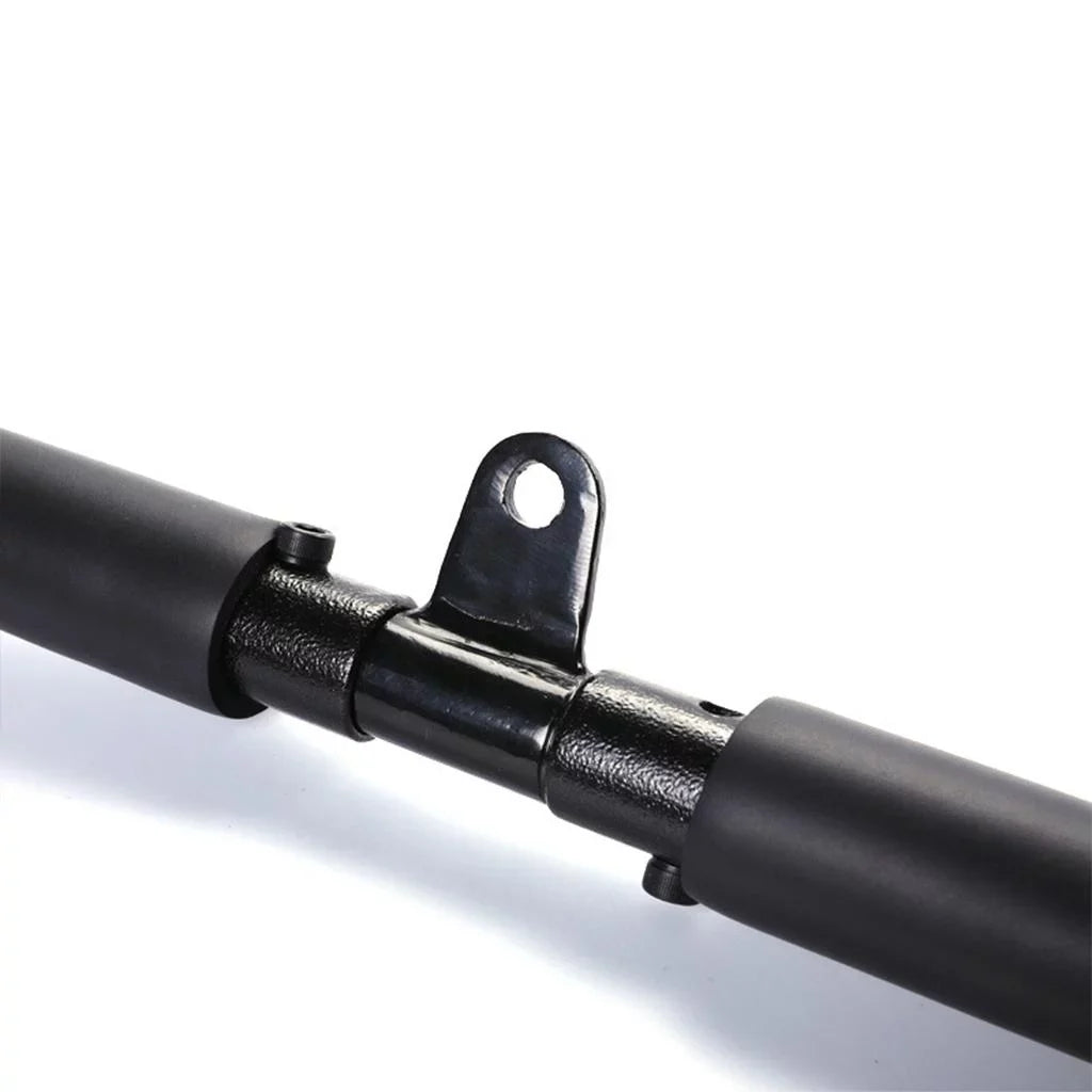 Barbell for Bicep Bar Pulldown Attachment Weight Black Machine Body Training