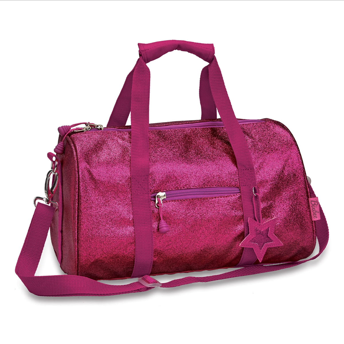 Medium Pink for and Duffel Sparkalicious and Small, Kids Dance, Bixbee Bag Large, School Sports,