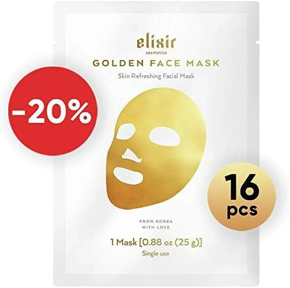 1 Anti Collagen Elixir - Mask Count Sheet Lab 1) (Pack Premium Mask Aging of Face