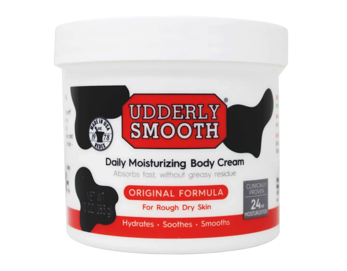 Ounce Dry Body Skin Udderly 3 Pack Rough 10 Original Smooth Skin, Moisturizer Cream - Formula for