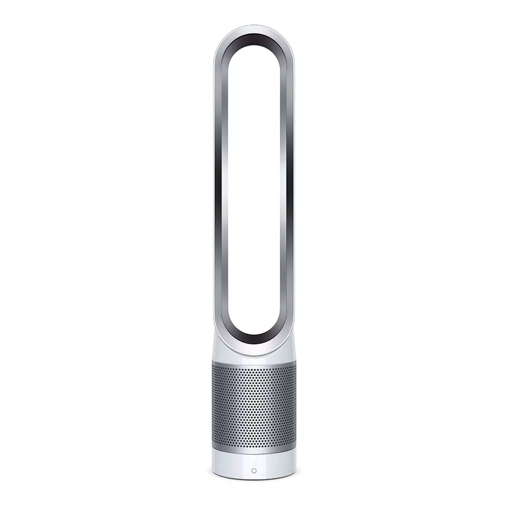 Connected Refurbished Dyson Fan | Tower TP02 WiFi Cool Pure White/Silver | Purifier Air Link