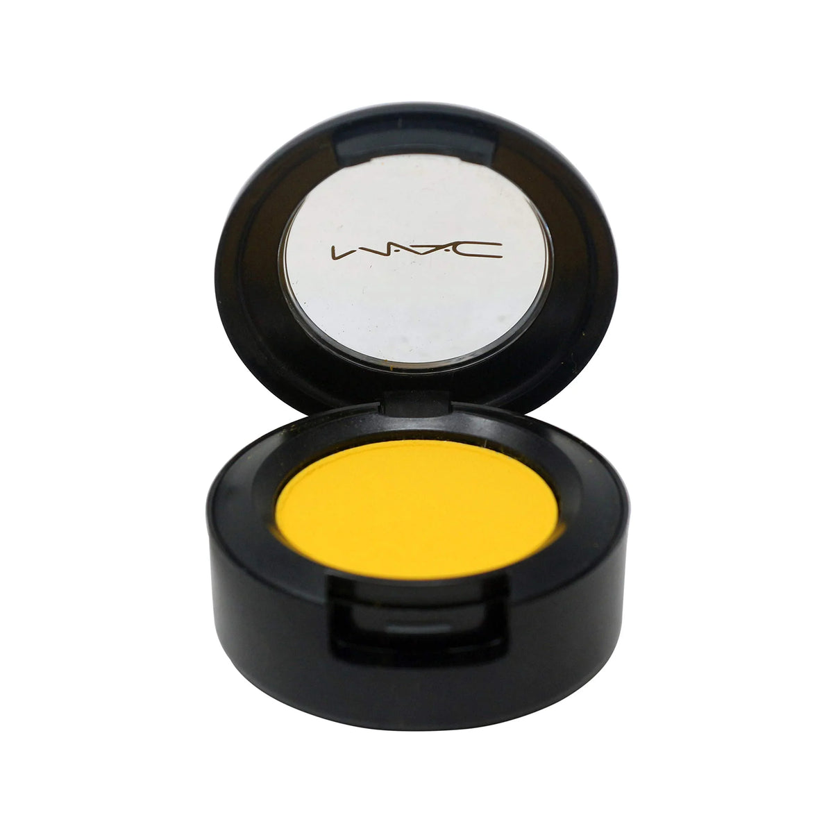 Yellow Eye Mac Chrome Shadow Cosmetics