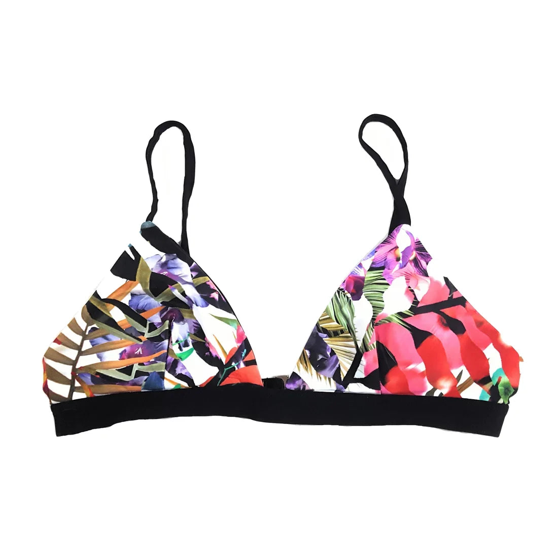 Large Multi, Nicole Triangle Miller Bikini Top,
