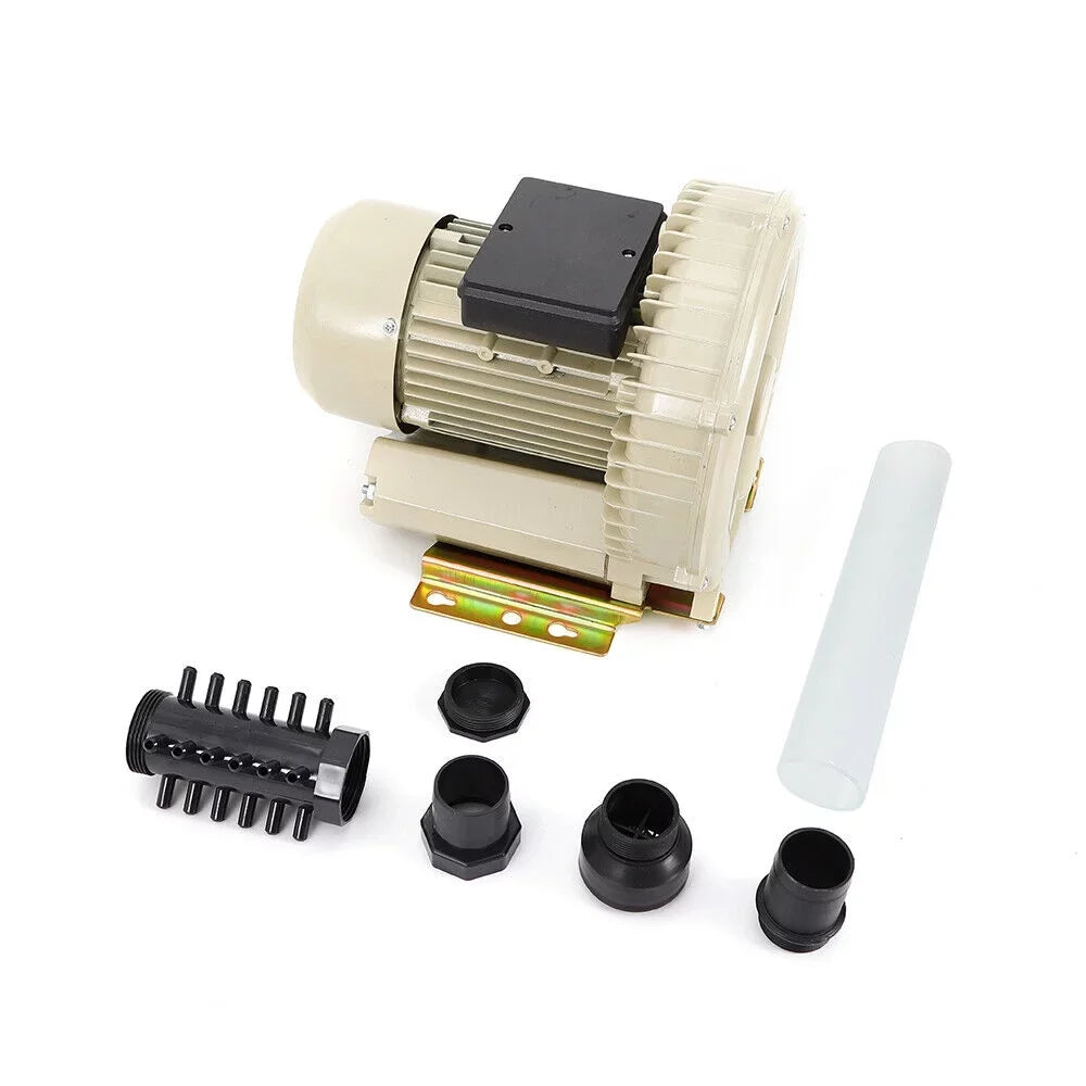 Air Blower Pressure Industrial Aquaculture High Pump Air Miumaeov Hydroponics 110V Blower 370W Pond Fish Aquarium