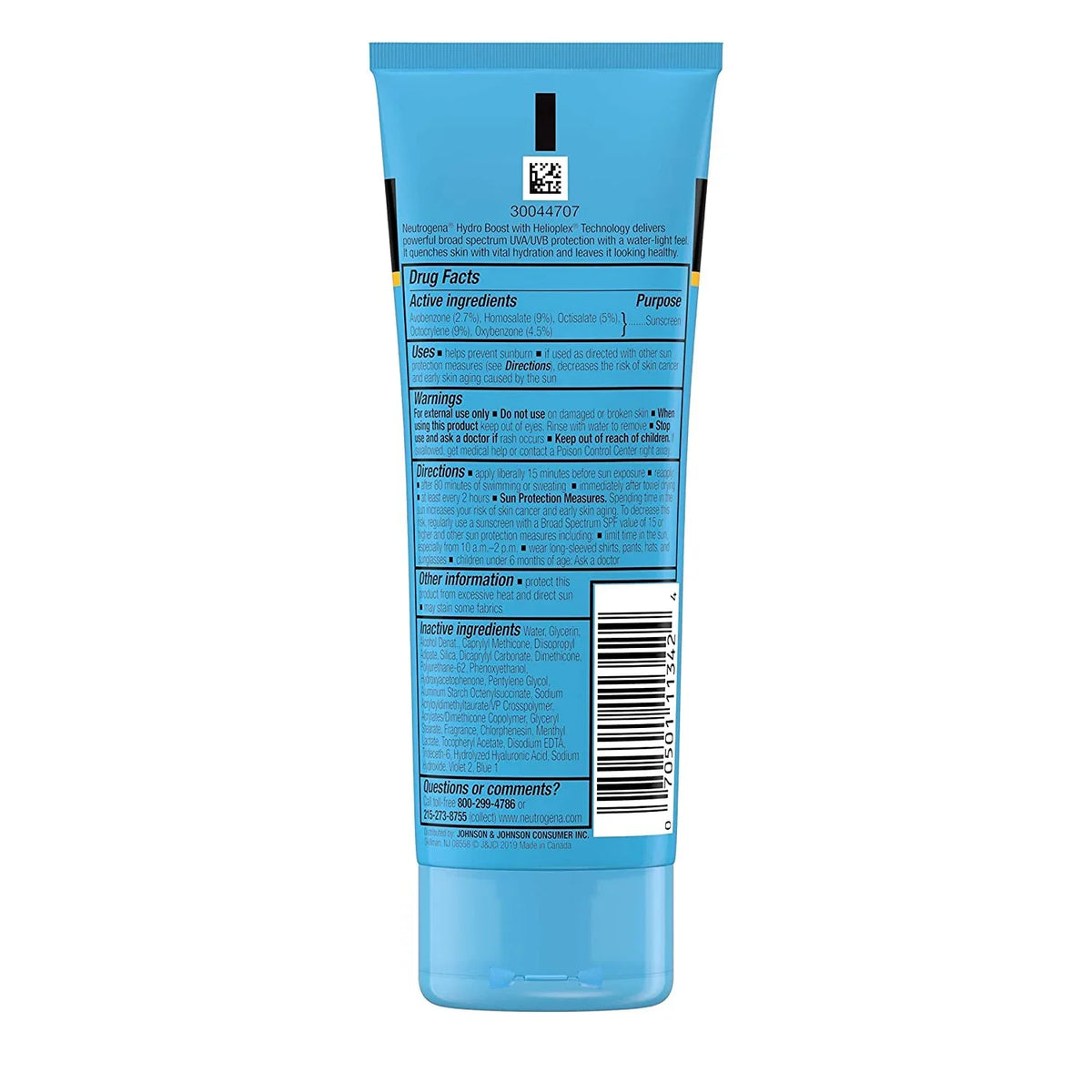 5 Sunscreen Lotion Hydro Boost Neutrogena Moisture 50 Pack oz Gel 3