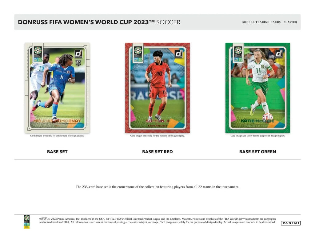 World Cards 2023 Donruss Trading Blaster Box Panini Cup Women's