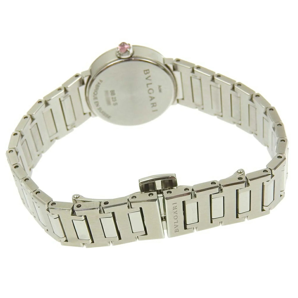 Dial Watch (Like of Mother Battery Pre-Owned Diamond 103095 New) BB23S Pearl 12P Bulgari Shell