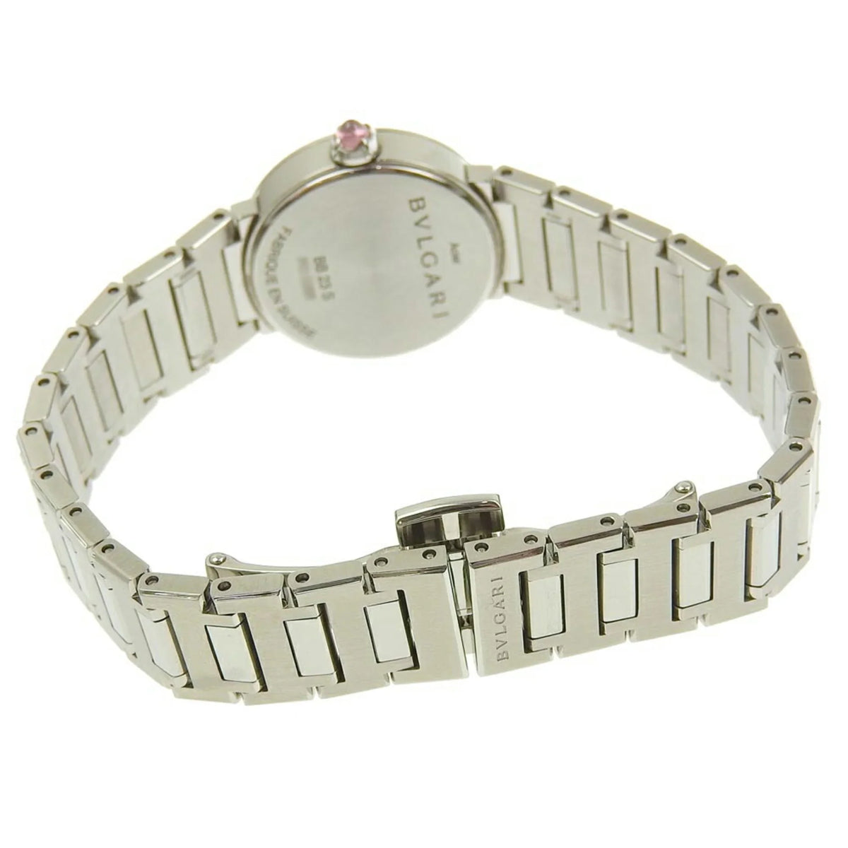 Dial Watch (Like of Mother Battery Pre-Owned Diamond 103095 New) BB23S Pearl 12P Bulgari Shell