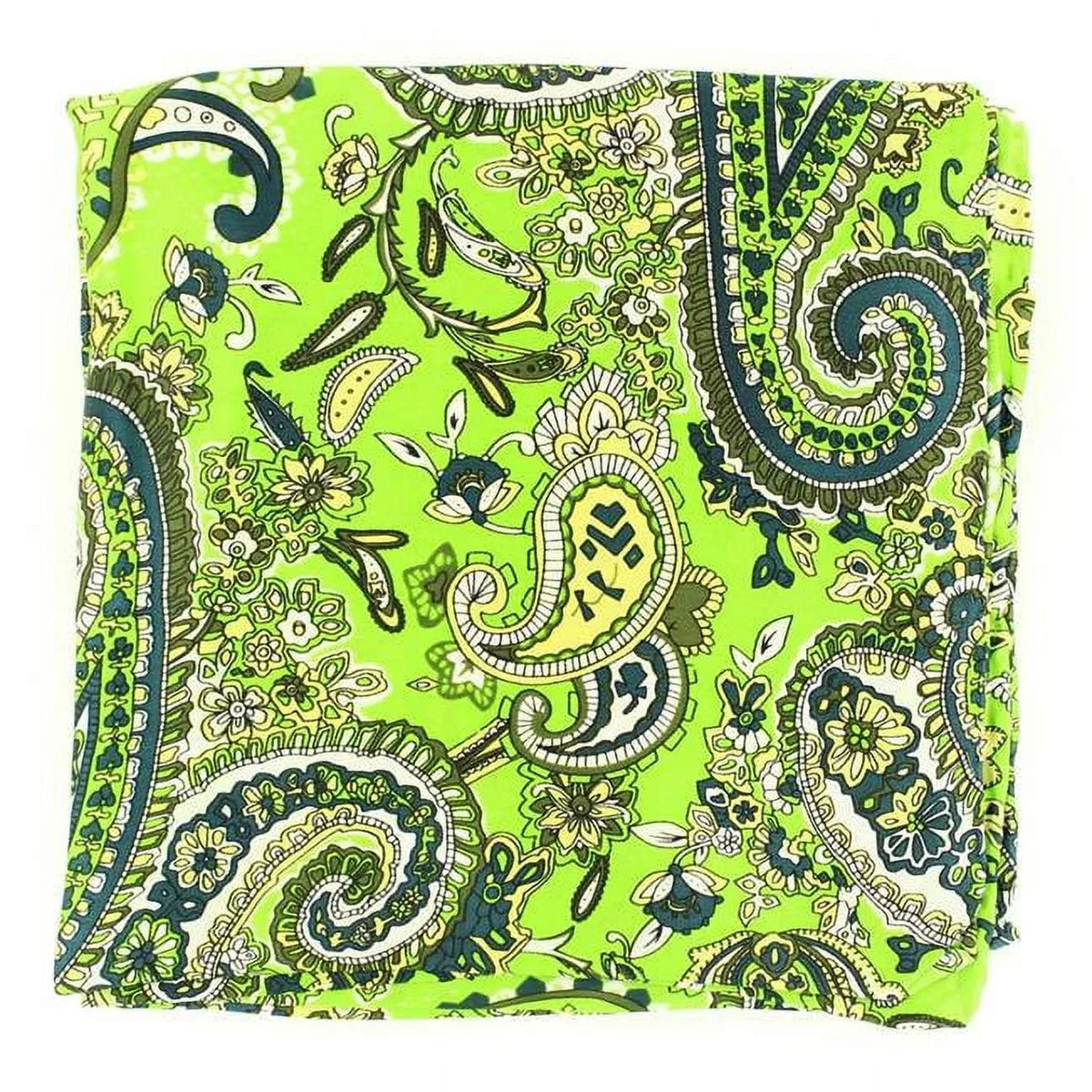 One & Paisley Silk F Men's Size Lime Rag Wild Western M